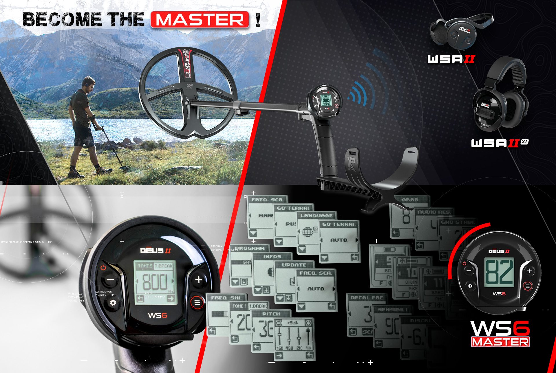İzmir XP Deus II WS6 MASTER - XP WS6 MASTER Deus 2 saha ve su kullanımı